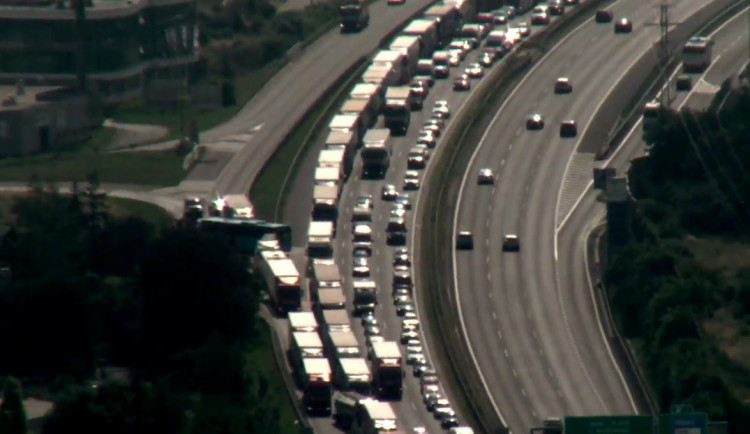 doprava, policie, oprava, Jižní spojka, Praha