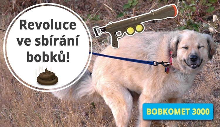 Bobkomet 3000 přináší revoluci ve sbírání bobků
