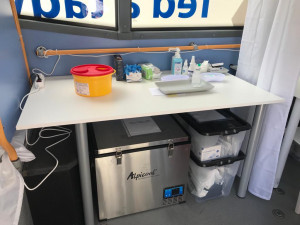 Prahou bude jezdit očkovací autobus. Zamíří na náplavku i do Stromovky