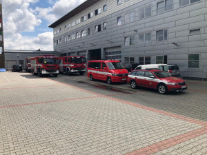 Pražští hasiči jsou připraveni vyrazit na pomoc na Domažlicko, kde se dnes střetly dva vlaky