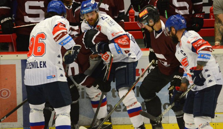 Hokejisté Sparty si připsali první výhru v letošní přípravě. České Budějovice porazili 3:2