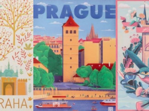 Praha má nové suvenýry. Jsou to šperky, sklenice nebo pohlednice od pražských autorů