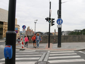 Dnes začal fungovat první přechod přes magistrálu u Muzea. Druhý bude zprovozněn v listopadu