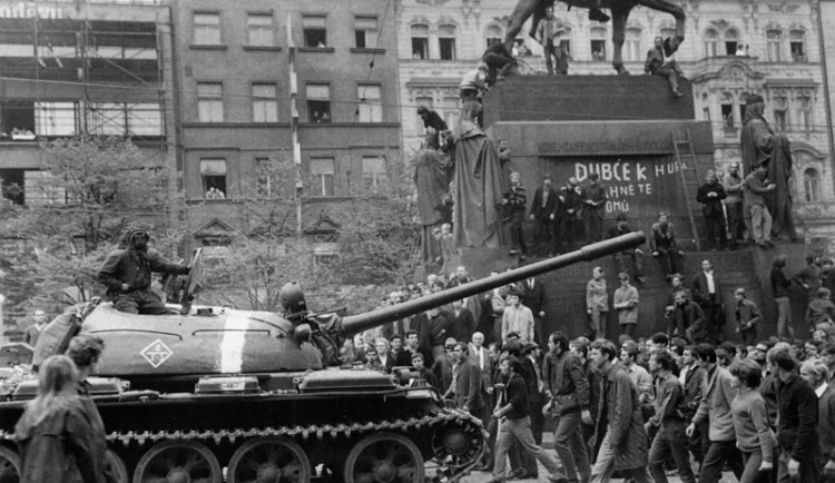 srpen 1968 v Praze