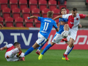 Slavia porazila Ostravu 4:0 a drží šňůru neporazitelnosti již 50. zápas v řadě