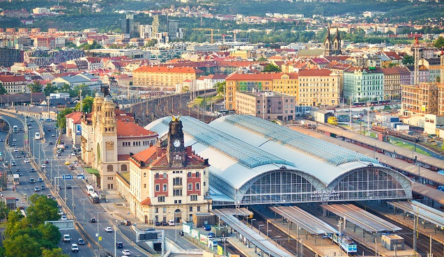 Rekonstrukce zastřešení haly žst. Praha hl. n.