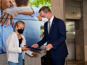 V očkovacím centru na Vyšehradě naočkovali již sto tisíc lidí. Centrum v budoucnu skončí