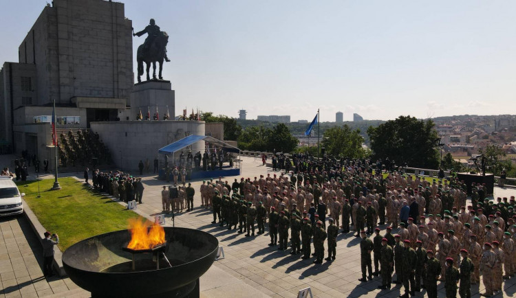 Misi v Afghánistánu symbolicky ukončila pieta na Vítkově