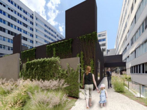 Poliklinika Budějovická bude mít novou přístavbu. Stavební práce omezí provoz