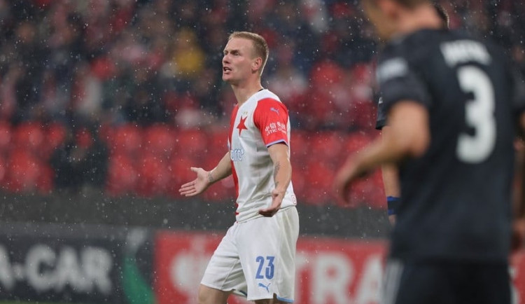 Fotbalisté Slavie v dlouhé přesilovce porazili Union Berlín 3:1