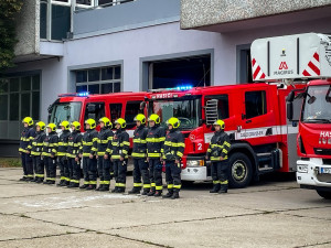 Pražští hasiči uctili památku zesnulých kolegů při výbuchu v Koryčanech