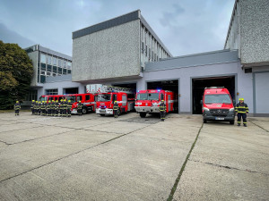 Pražští hasiči uctili památku zesnulých kolegů při výbuchu v Koryčanech