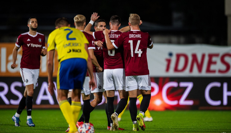 Přestřelka ve Zlíně dopadla lépe pro Spartu. Letenští vyhráli 5:2