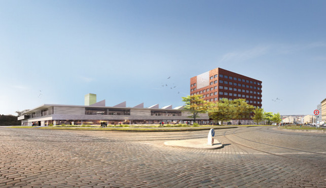 Nedostavěné Centrum Palmovka by v budoucnu mohlo patřit Praze