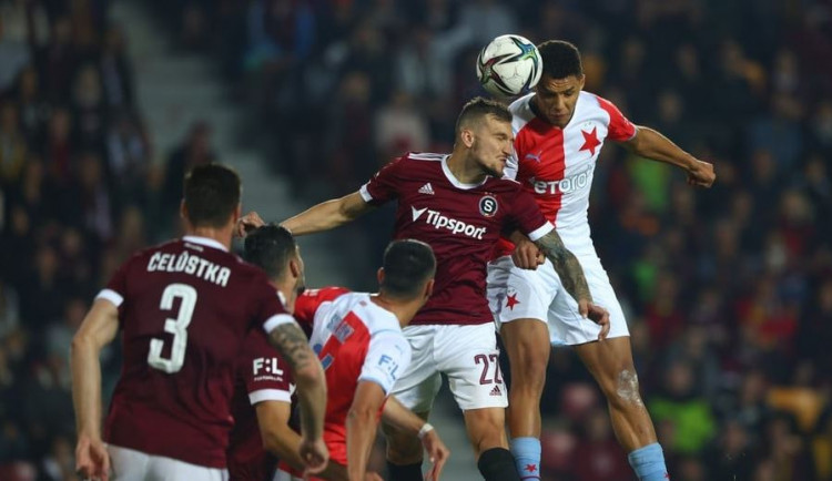 Sparta ovládla derby a ukončila Slávistům sérii ligové neporazitelnosti