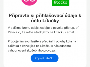 Sdílená kola s Lítačkou