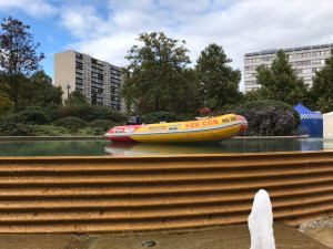 Festival Zdravá Praha 10 přilákal na canisterapii i brýle simulující alkoholové stavy