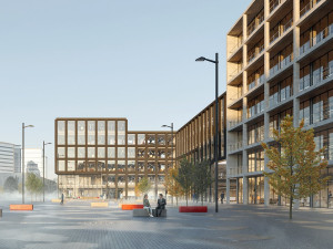 Praha 9 chce z okolí O2 areny udělat „nový Karlín“. Podívejte se na vizualizace