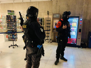 Teroristický útok v Národním muzeu. V budově proběhl výcvik složek IZS