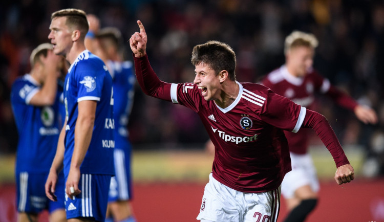Hložek vystřelil Spartě výhru 1:0 nad Mladou Boleslaví v 93. minutě