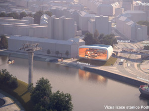 Jak bude vypadat lanovka z Podbaby do Bohnic? Město chce nalákat prestižní architekty