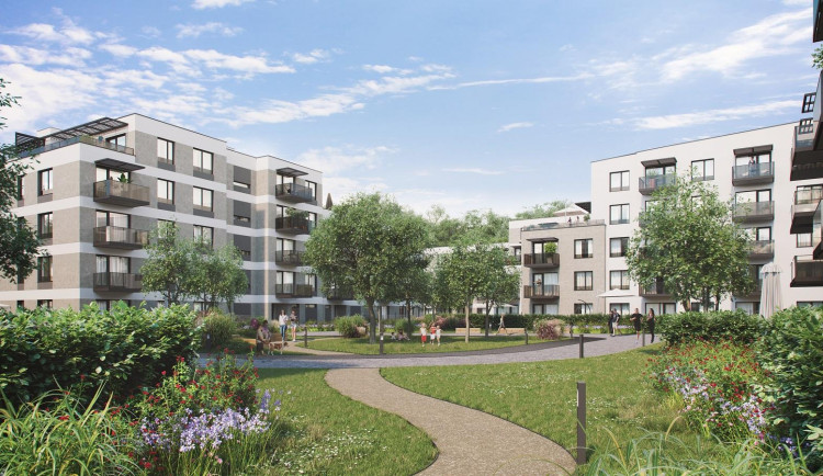 V Hostivaři vyroste nový komplex. Nabídne více než dvě stovky apartmánů.