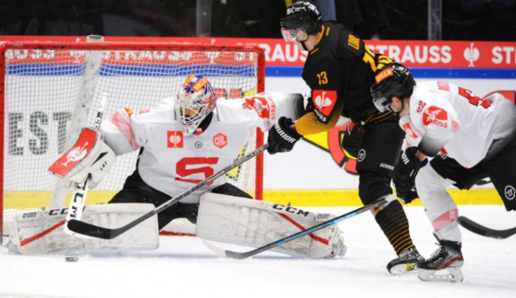 Sparta vyhrála první osmifinále play off Ligy mistrů na ledě švédského týmu Skelleftea 3:1