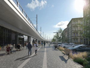 Příprava trati z centra na letiště se posunula. U Stromovky bude nová zastávka