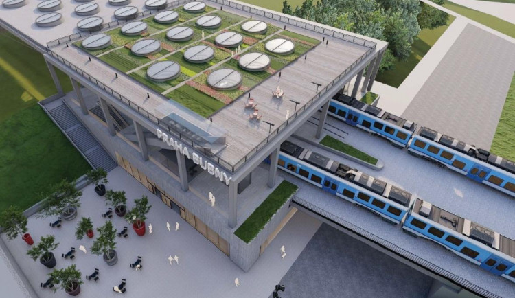 Příprava trati z centra na letiště se posunula. U Stromovky bude nová zastávka