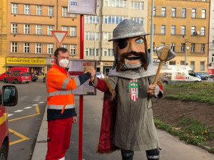 Tramvajová zastávka Husinecká už není. Nahradila ji Viktoria Žižkov