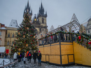 FOTOGALERIE: Praha pod sněhem. Podívejte se na fotky ze zasněženého hlavního města