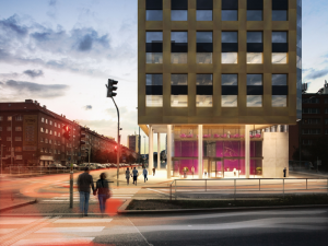 Na Budějovické má stát nový mrakodrap. Praha 4 se odvolá