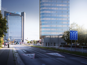 Na Budějovické má stát nový mrakodrap. Praha 4 se odvolá