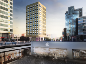 Na Budějovické má stát nový mrakodrap. Praha 4 se odvolá