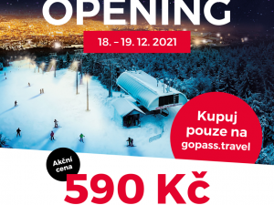 Ještěd Ski Opening proběhne již tento víkend. Celodenní ježdění včetně večerka bude stát 590 korun