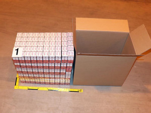 Rekordní záchyt. Pražští celníci odhalili v rumunských kamionech téměř 21 milionů cigaret