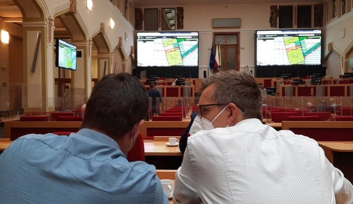 Bývalý starosta na hlavním magistrátu.