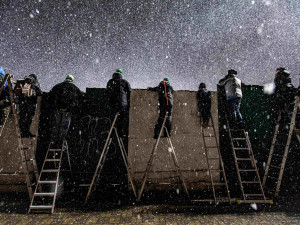 1. místo v kategorii Sport: Věrní fanoušci (Roman Vondrouš, ČTK)