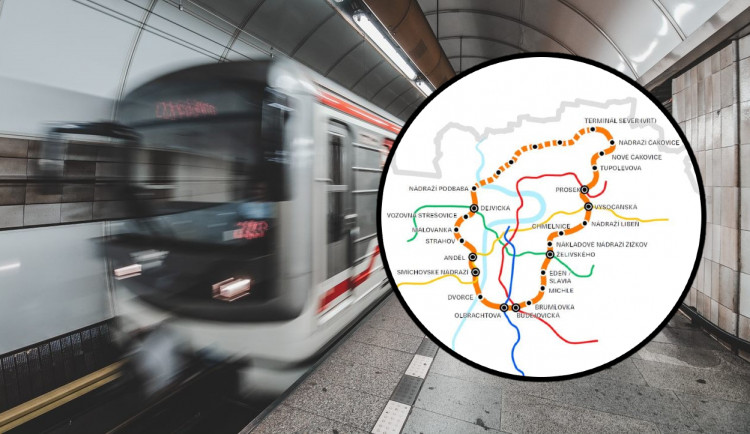 V Praze má vzniknout okružní metro O. Podívejte se na plán nových stanic