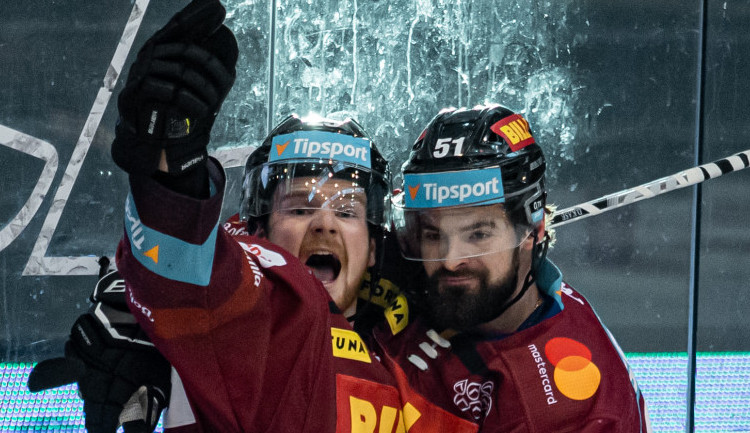 Sparta porazila Karlovy Vary 4:3. Po čtvrté výhře za sebou jsou pražští hokejisté na šestém místě