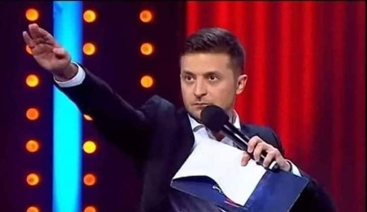 Hajlující Zelenskyj se šíří řetězovými maily. Jde o fake