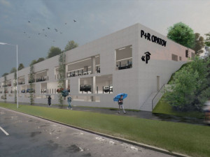 VIZUALIZACE: V Praze vyroste další P+R parkoviště. Součástí budou místa pro kola i dobíjecí stanice