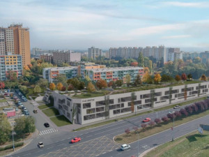 VIZUALIZACE: V Praze vyroste další P+R parkoviště. Součástí budou místa pro kola i dobíjecí stanice