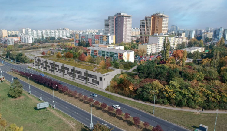 VIZUALIZACE: V Praze vyroste další P+R parkoviště. Součástí budou místa pro kola i dobíjecí stanice