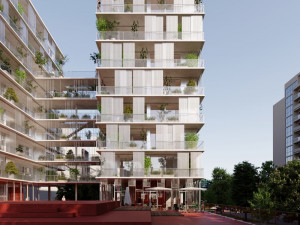 VIZUALIZACE: Na místě prázdného kulturního centra Eden bude stát bytový dům