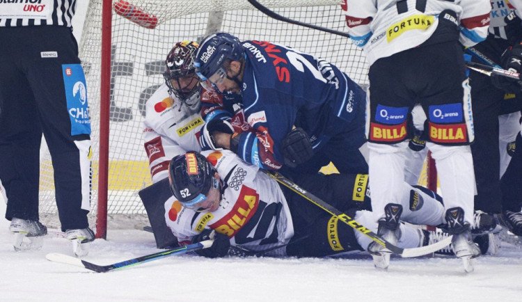 Sparta nezvládla první pokus na ukončení série s Libercem. Pražané prohráli 3:7