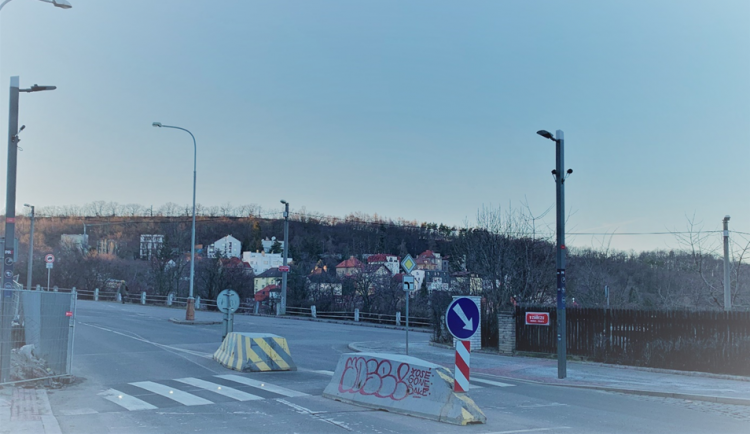 Nový přechod v Jinonicích