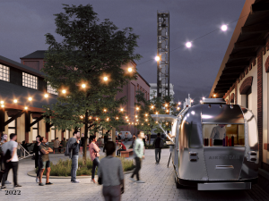 VIZUALIZACE: Víc zeleně, náměstí a dětské hřiště. Pražská tržnice se promění