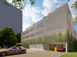 Praha 10 plánuje dva nové parkovací domy. Vejde se do nich přes tři sta aut