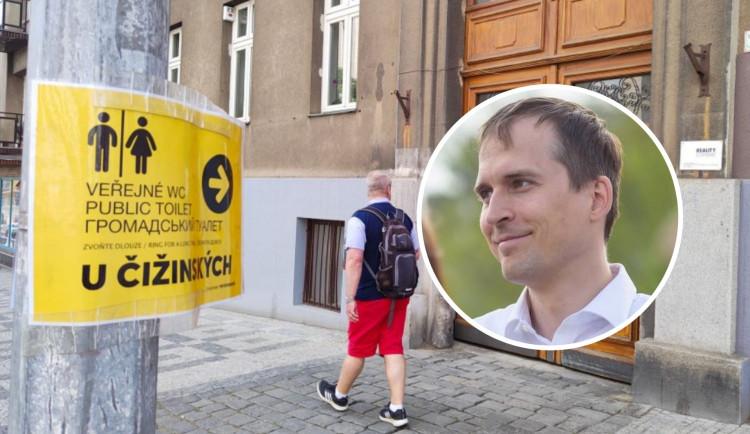 Skvělé, veřejné WC u Čižinských! Bývalá mluvčí Prahy 1 navádí lidi, aby si šli odskočit k Čižinskému